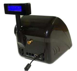 Caja Registradora Fiscal HKA112 Vista Lateral